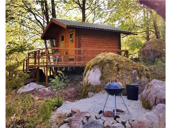 Ferienhaus 'Back to Basic - Hütte + Kanu' im Ort Tingsryd