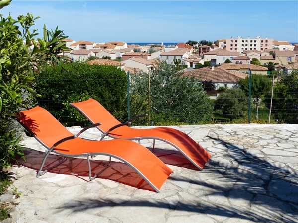 Ferienhaus Soleil - Meerblick u. Pool - WLAN - große Terrasse, Narbonne-Plage, Aude, Languedoc-Roussillon, Frankreich, Bild 1